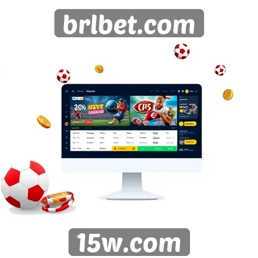 Acessibilidade e design do site brlbet.com